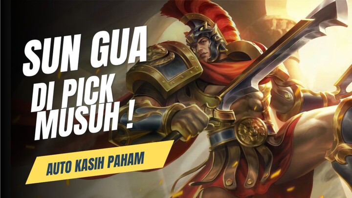 Kenapa Gak Boleh Main SUN Depan RIZAN ? | Mobile Legends