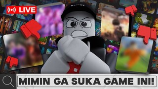(LIVE) MAIN ROBLOX GAME YANG MIMIN BENCI!!!! SAMPE KESELL