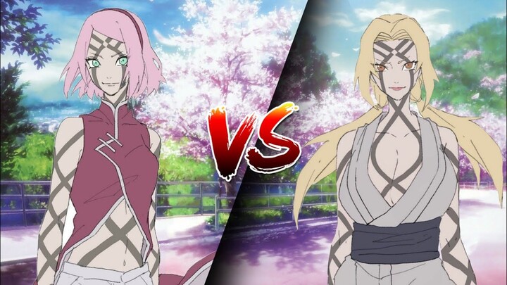 Sakura Haruno vs Lady Tsunade [COM VS COM] - Naruto Ultimate Ninja Storm 4