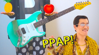 PPAP - ปากกาสับปะรด ปากกาแอปเปิ้ล (ปกกีต้าร์) ปากกา ปากกาสับปะรด Appo / PIKOTARO ฉันเล่นมันบนกีตาร์