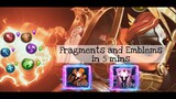 Where To Find Hero & Rare Skin Fragments And How To Max Your Emblems / Lets Farm Fragments & Emblems