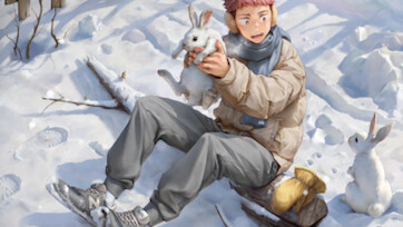 Rabbit Year New Year Greetings Picture