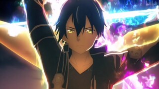 【刀剑神域/全程高燃】⚡为了守护而战⚡，刀光剑影勇往直前。
