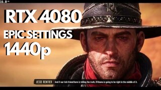 Evil West || Rtx 4080 || EPIC Settings 1440p