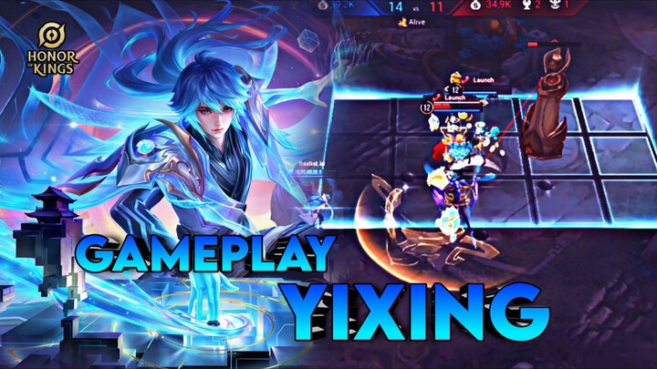 Yixing || Hero Mid Terenak + Tersimpel Buat Pemula🗿- Honor Of Kings