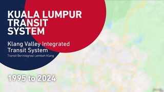 Kuala Lumpur Metro Evolution (1995-2024)