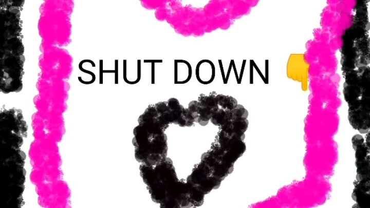 SHUT DOWN BY BLACKPINK DRAWING BY ME