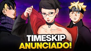 VAZOU!| NOVO VISUAL DA SARADA EM BORUTO - (Timeskip)