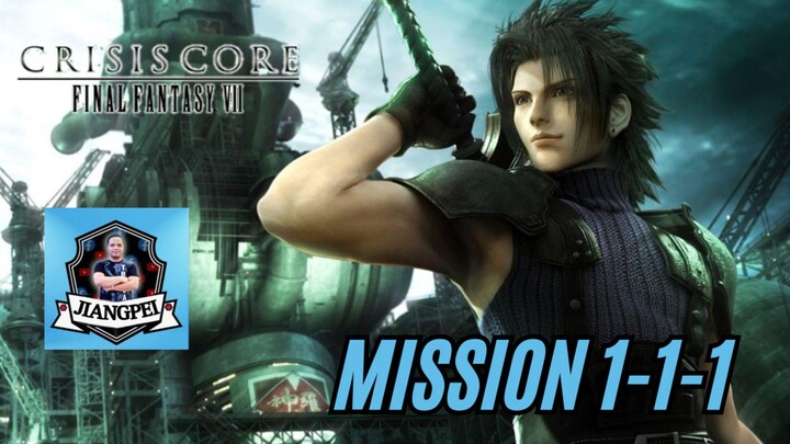 Final Fantasy VII Crisis Core : Mission 1-1-1 - Training Mission - Gameplay