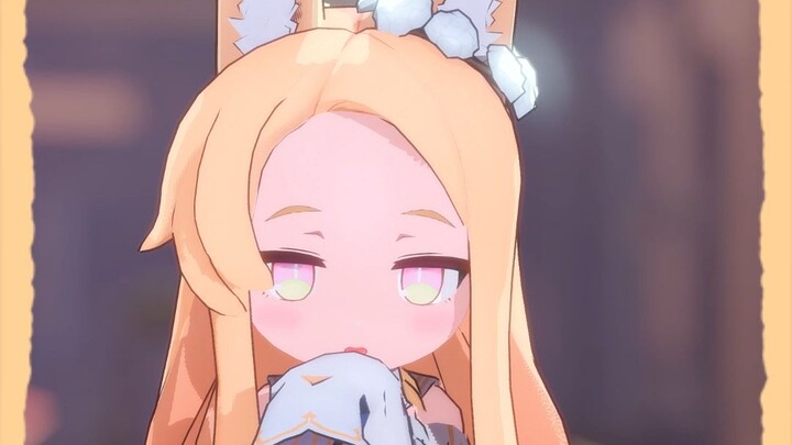 หน้าผากเธอใหญ่เกินไป [Blue Files MMD]