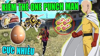 [Free Fire] Hướng Dẫn Kiếm Thẻ One Punch Man Cực Nhiều Chỉ Trong 1 Game | Lưu Trung TV