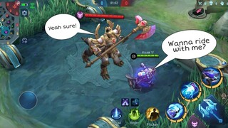 I ride the lord and this is happen...