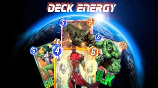 Deck yang sangat mengandalkan energi......Marvel Snap