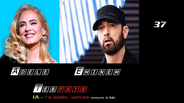 ADELE EMINEM TESFA19 MJ - I'M SORRY, MOTHER