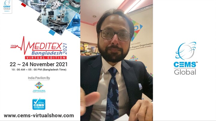 13th Meditex Bangladesh 2021 International Expo – Virtual Edition