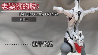 老婆挑的胶：Darling in the FRANX 鹤望兰  躯干改造篇