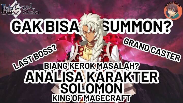 Analisa Karakter Sang Raja Penyihir || Fate Series