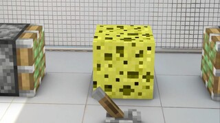 Minecraft cuối cùng tôi cũng biết tại sao bọt biển hút nước