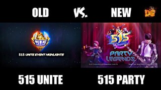 515 UNITE Vs. 515 PARTY [COMPARISON] - Mobile Legends: Bang Bang!