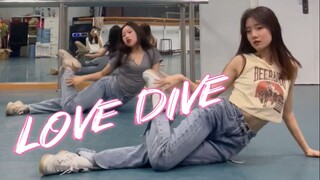 IVE新歌love dive副歌+dance break双人速翻，这次是赶上烫嘴的了