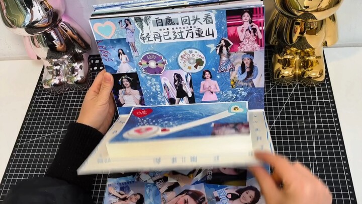 หลงรักแล้ว! หนังสือภาพสามมิติของไป๋ลู่ หยุดความวาววับของนางเอกไว้ในชั่วพริบตา #