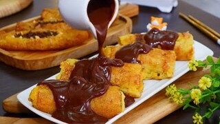 IDE JUALAN UNTUNG BANYAK | COBAIN BIKIN INI OLAHAN PISANG | SANGGARA BALANDA SAUS COKLAT CREAMY