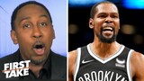 FIRST TAKE " We ain't going any damn Place" Stephen A destroyed Kevin Durant on Warriors beef
