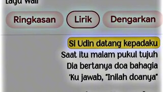 lagu si udin