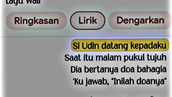 lagu si udin
