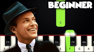 Fly Me To The Moon - Frank Sinatra | BEGINNER PIANO TUTORIAL + SHEET MUSIC by Betacustic