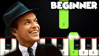 Fly Me To The Moon - Frank Sinatra | BEGINNER PIANO TUTORIAL + SHEET MUSIC by Betacustic