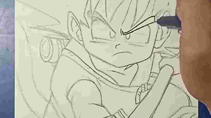 Draw Son Goku |Dragon Ball