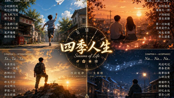 Studio Atalinthus – 四季人生 (Seasons of Life) | Original Mandarin Cinematic Song
