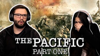 The Pacific Part One 'Guadalcanal/Leckie' Wife's First Time Watching! TV Reaction!!