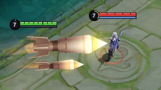 Let's use missiles to hit Luna 28, after all, she can do infinite combos under the moon, but I can't