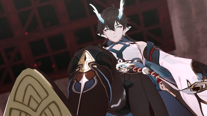 I can’t beat Lord Drinking Moon! [Honkai Impact: Star Dome Railway MMD/Dan Heng]