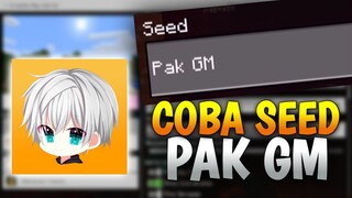 MENCOBA SEED "Pak GM" DI MCPE !!! AKHIRNYA SPAWN DI TEMPAT INI JUGA...