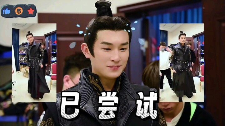 【唐诡】忠狼犟定妆日花絮，这一米八几的个子往那一站，不知道的还以为电线杆。