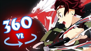 360° Demon Slayer FIGHT TEMARI DEMON! | VR Experience