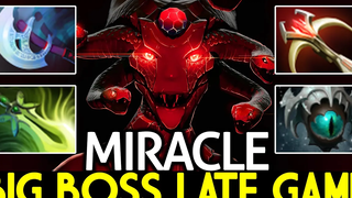 MIRACLE Medusa Big Boss ช่วงท้ายเกมเพียงแค่คลิกขวา Dota 2
