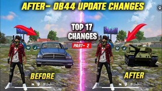 OB44 Update Top Changes (Part-2) in Freefire Full Details in Tamil  | ff ob44 update changes Tamil