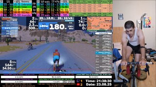 Zwift Cycling Workout 23.08.2025