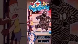 😂 EL JUEGO DE DIOS 😇 #doraemon #resumen #shorts