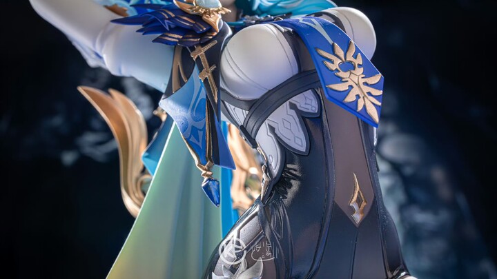 The whole process of painting the Yula figure