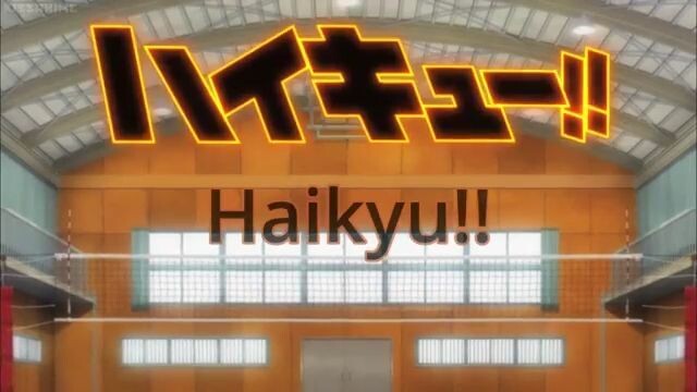 Haikyuu!! Season 1 Episode 01