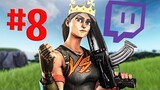 Killing Twitch Streamers with Reactions #8 (Fortnite Battle Royale)