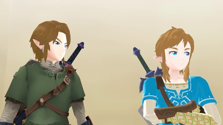 [The Legend of Zelda mmd] Link terjebak di elevator di Dusk Wilderness