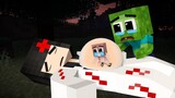 Monster School : Bad Father Herobrine and Good Baby - Supper Sad Story - Minecraft Animation