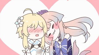 [Fanart] Sangonomiya Kokomi bunts like a cat