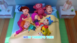 Ten in the Bed ( Family Edition ) _ Little Angel Kids Songs _ Nursery Rhymes _Li